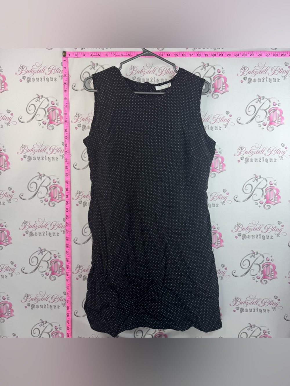Fairweather dress Classic Black Polka Dot Midi Dress - Elegant Everyday Style